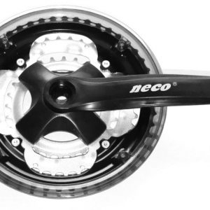 NECO 48/38/28T acél fekete