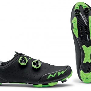 Cipő NORTHWAVE MTB REBEL 2 46 fekete/zöld