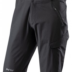 Nadrág NORTHWAVE EDGE baggy S fekete, betétes alsónadrág nélkül