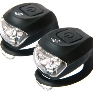 Villogó VELOTECH 2LED FEKETE