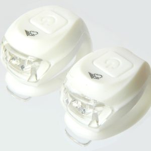 Villogó VELOTECH 2LED FEHÉR
