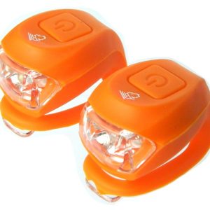 Villogó VELOTECH 2LED NARANCS