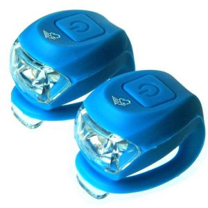 Villogó VELOTECH 2LED KÉK