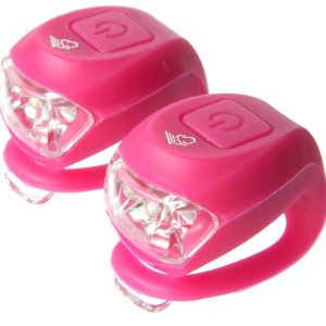 Villogó VELOTECH 2LED MAGENTA