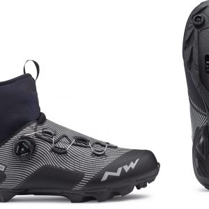 Cipő NORTHWAVE MTB CELSIUS XC GTX 46 téli, fekete/fényvisszaverős