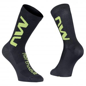 Zokni NORTHWAVE EXTREME AIR XS FEKETE/FLUO SÁRGA