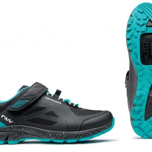 Cipő NORTHWAVE ALL TER. ESCAPE WOMAN EVO 37 női, fekete/acqua