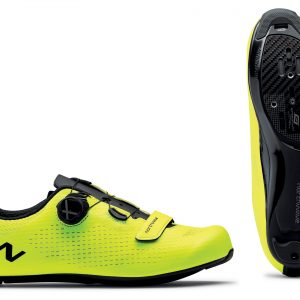CIPŐ NORTHWAVE ROAD STORM CARBON 2 42,5 FLUO SÁRGA/FEKETE