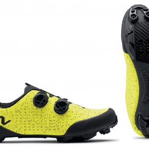 Cipő NORTHWAVE MTB REBEL 3 42,5 fluo sárga/fekete