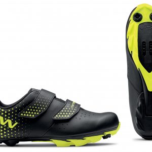 Cipő NORTHWAVE MTB SPIKE 3 44 fekete/fluo sárga