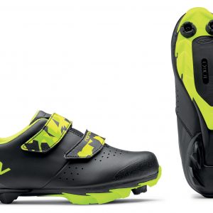 Cipő NORTHWAVE MTB ORIGIN JUNIOR 35 fekete/fluo sárga