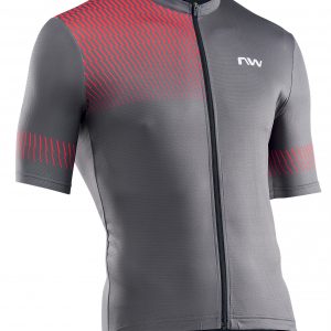 Mez NORTHWAVE ORIGIN RÖVID XL SÖTÉTSZÜRKE/PIROS