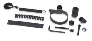 Vázvédo rugós felcsapódás ellen kétlábas kitámasztóhoz (teleszkópos váz:38-62mm) KS-X03